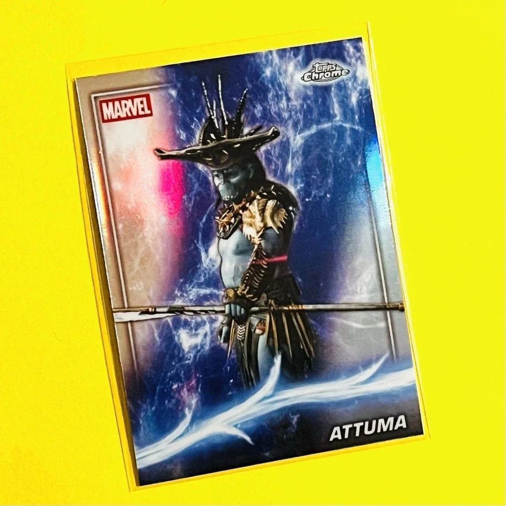 2025 Topps‎ Chrome Marvel Studios Attuma #144 Refractor Wakanda Forever